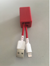 PHILO - KEYCHAIN LIGHTNING CABLE 20CM (RED)