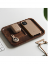 WOODCESSORIES - AIRTAG BIO CASE (TAUPE BROWN)