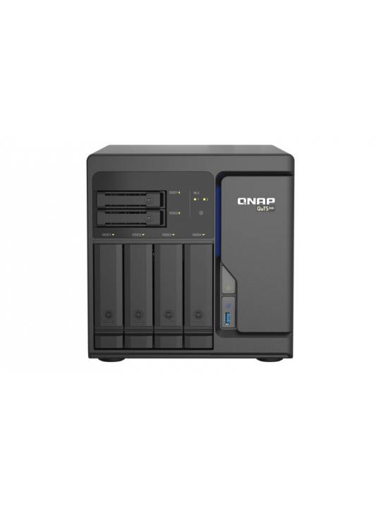 NAS QNAP 4+2-BAY XEON D-1602 2 CORE 2.5 GHZ/8GB /4X2.5GB,SUP 5GB & 10GB/USB/TOWER-TS-H686-D1602-8G