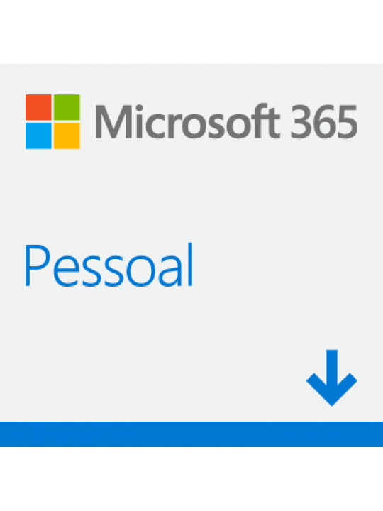 Microsoft M365 Personal Portuguese Subscription P8 EuroZone 1 License Medialess 1 Year