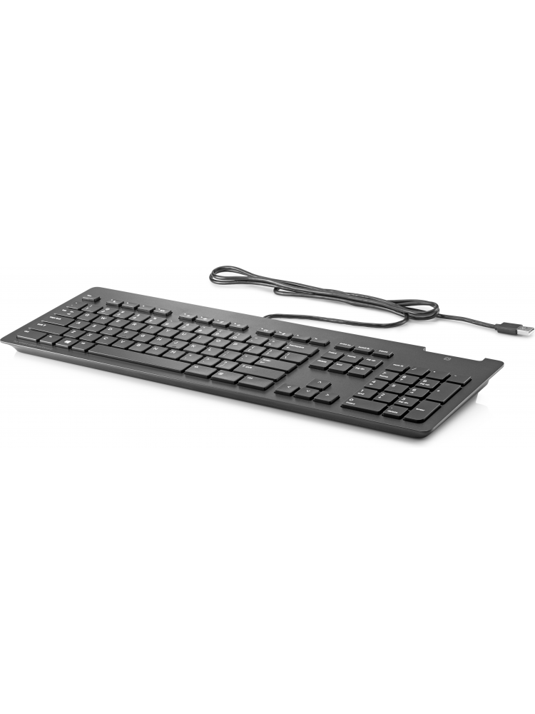 TECLADO HP BUSINESS SLIM SMARTCARD USB PRETO