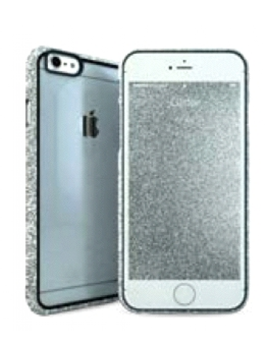 I-PAINT - GHOST CASE IPHONE 6/6S (SILVER GLITTER) 