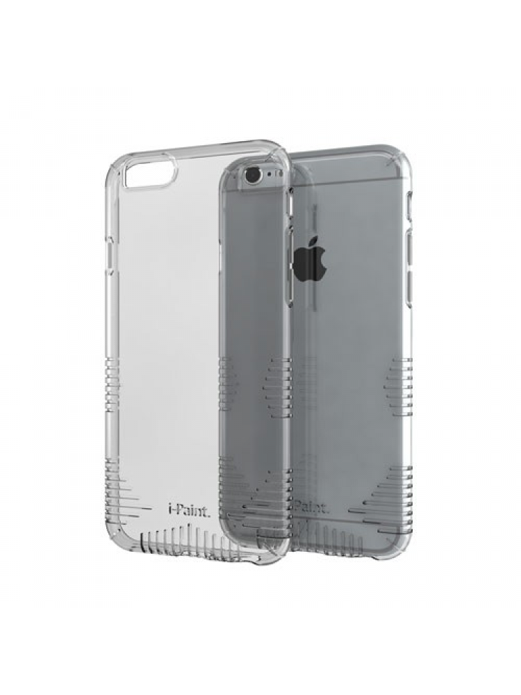 I-PAINT - GRIP CASE IPHONE 6/6S PLUS (CLEAR) 