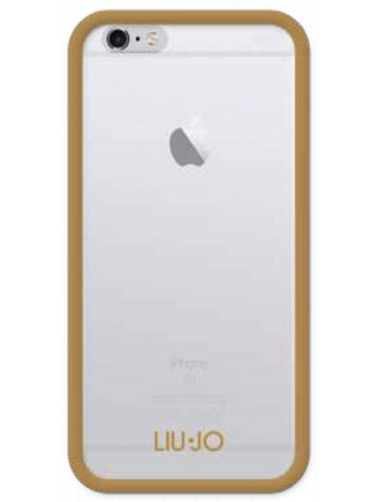 LIU.JO - TRANSPARENCE FRAME IPHONE 6/6S (GOLD)