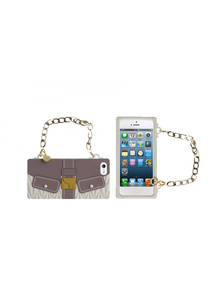 MAIWORLD - OBLIGE CLOCHET IPHONE 5/5S/SE (GREY BROWN)