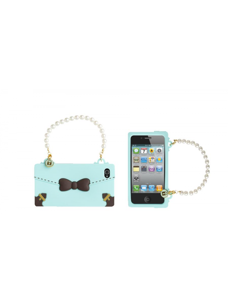 MAIWORLD - OBLIGE RIBBON IPHONE 4 (LIGHT GREEN) 