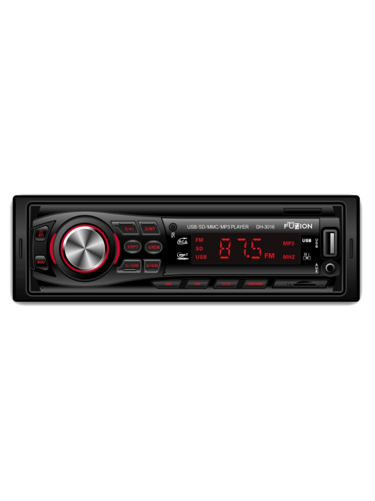TECH FUZZION AUTO RADIO PAINEL FIXO 4x50W FM USB MP3