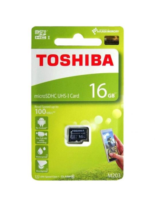 TOSHIBA CARTAO MEMORIA MICRO SDHC 16GB CLASSE 10