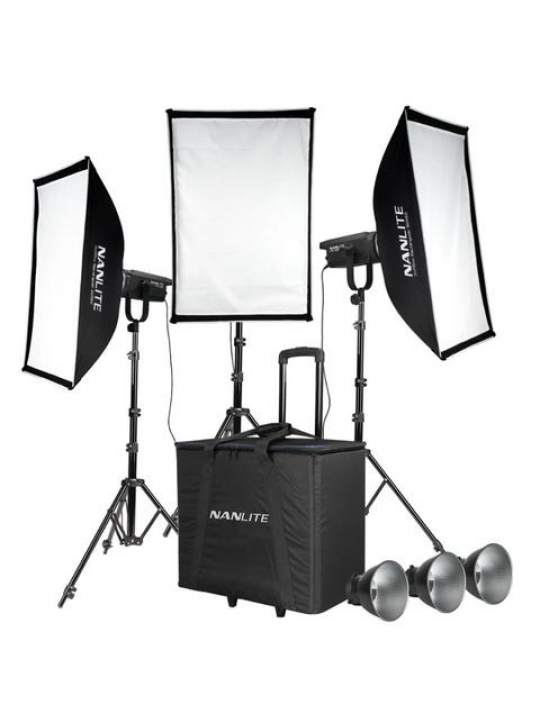 NANLITE FS-150 3KIT with light stand