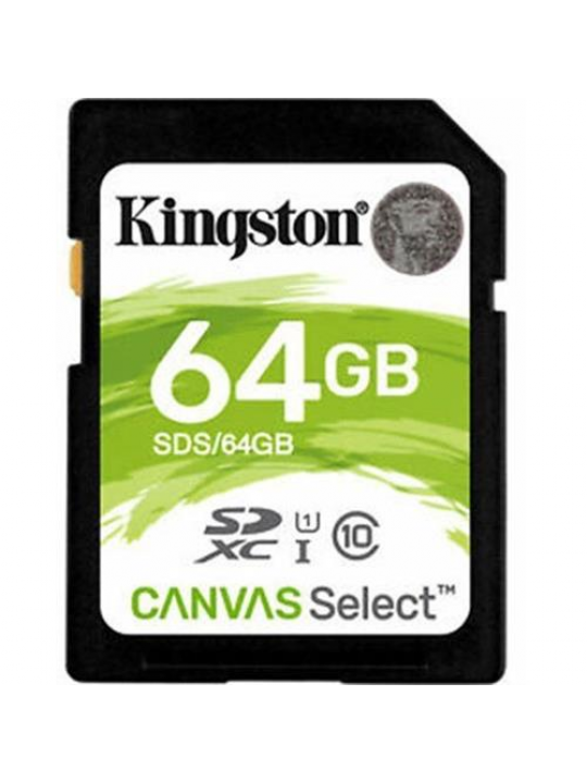 CARTÃO DE MEMÓRIA KINGSTON SDS2/64GB ( 64 GB - 100 MB (MÁX.)