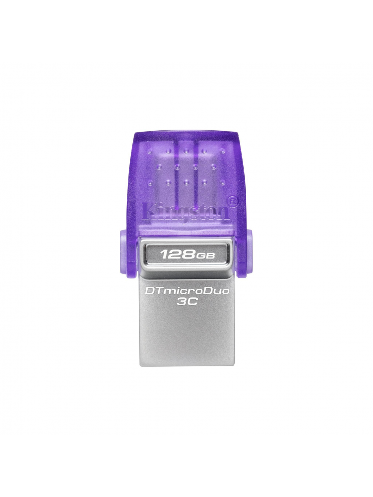 PEN DRIVE KINGSTON 128GB DATATRAVELER MICRODUO 3C USB 3.2 DUAL-TYPE A/TYPE C -DTDUO3CG3