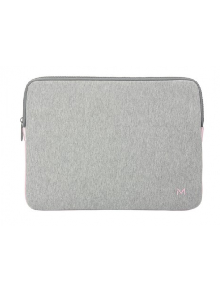 BOLSA MOBILIS SKIN SLEEVE 12.5-14' GREY AND PINK