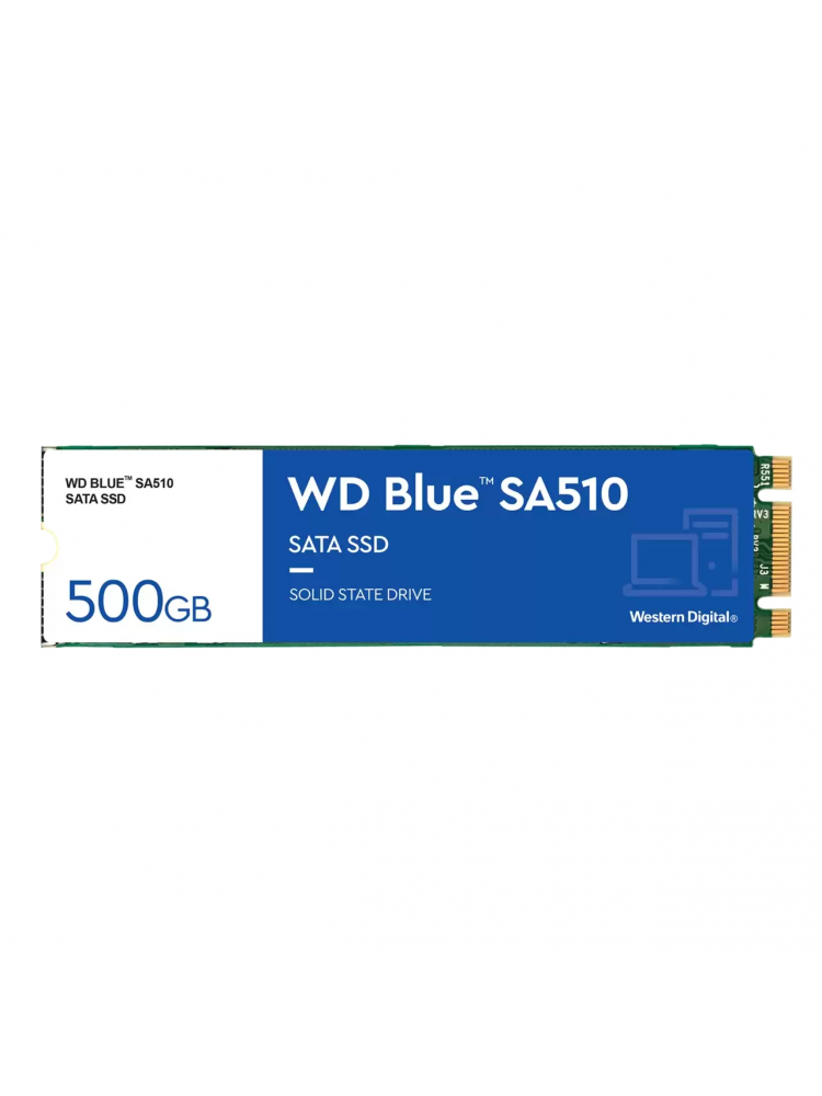 SSD M.2 2280 SATA WD 500GB BLUE SA510