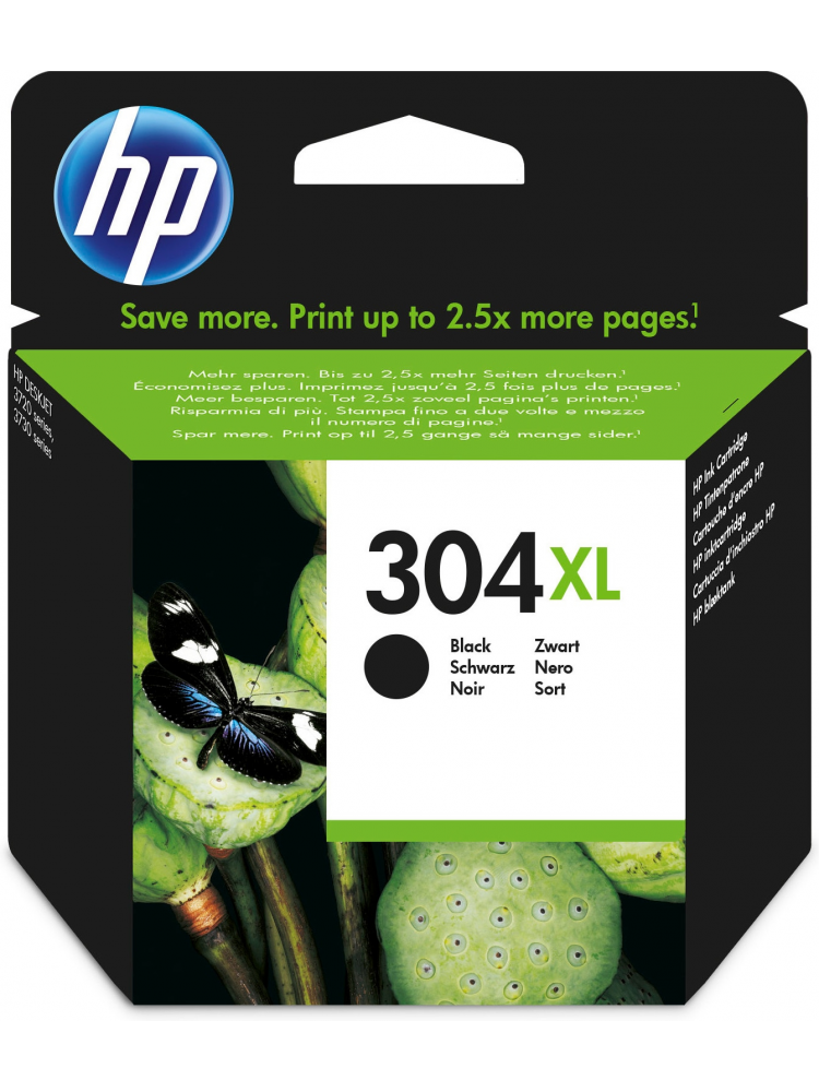 TINTEIRO HP Nº304XL PRETO N9K08AE