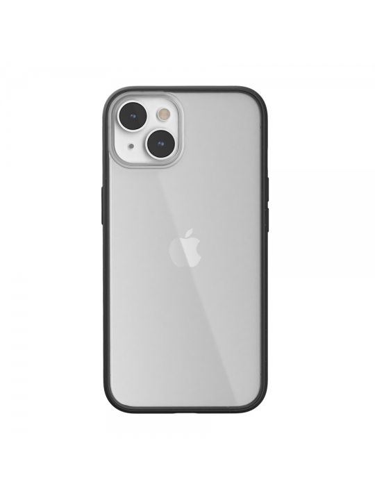 CAPA WOODCESSORIES CLEAR CASE BLACK-BIOMATERIAL PARA IPHONE 13 - 14