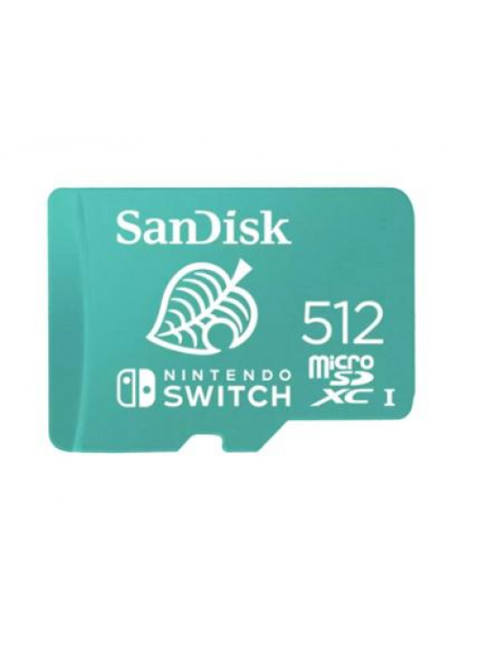 Cartão de Memória SANDISK microSDXC P/ Nintendo Switch 512GB