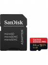CARTÃO DE MEMÓRIA SANDISK EXTREME PRO MICROSDXC 64GB A2 200MB-S V30