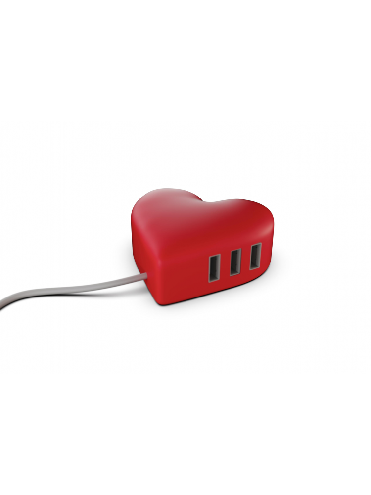 MOJIPOWER - USB HUB HEART