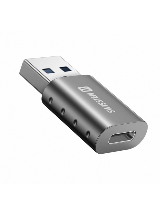 SWISSTEN - ADAPTER USB-A(M) TO USB-C(F)