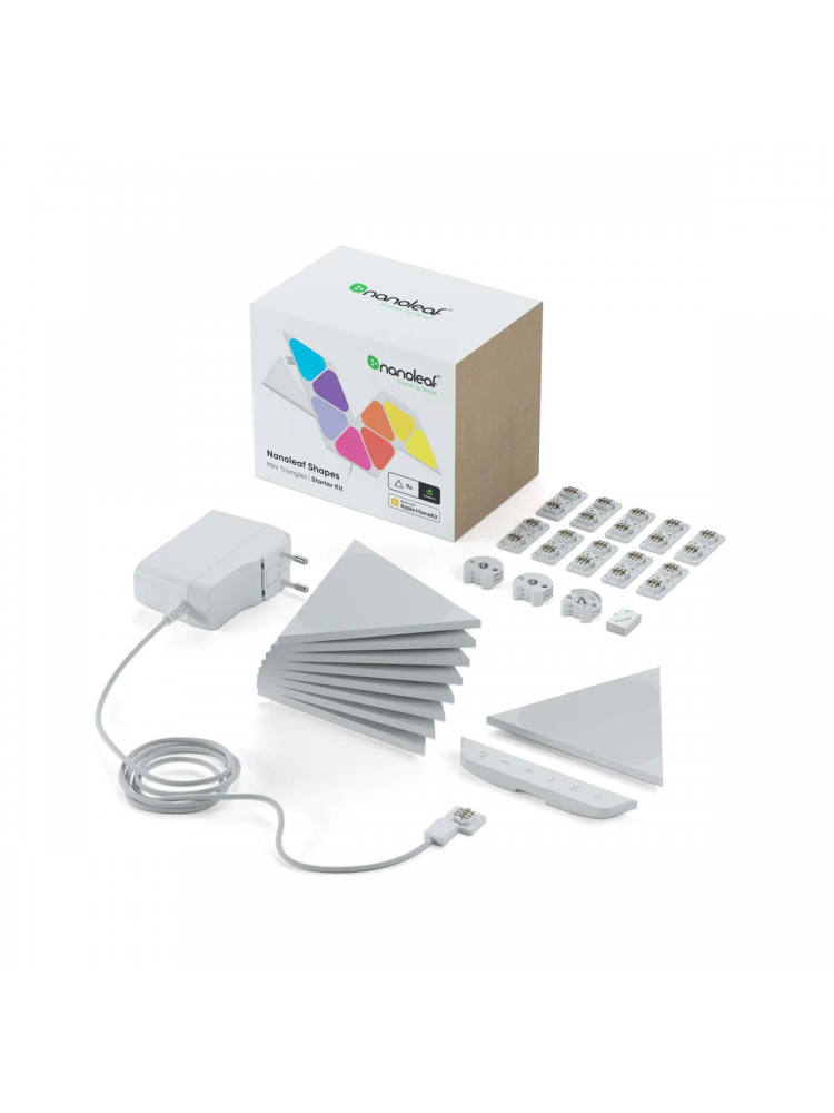 NANOLEAF - SHAPES TRIANGLES MINI KIT (STARTER+9) 