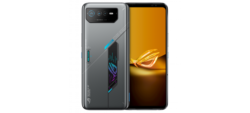 Smartphone Asus ROG Phone 6D, 6,78´´ 165Hz, 12GB, 256GB, 50MP+13MP+5MP, Android 12, Space Gray