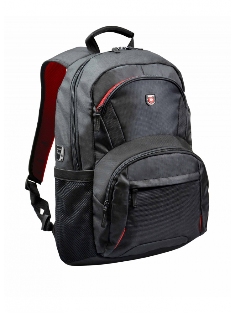 MOCHILA PORT HOUSTON BLACK/RED 15.6