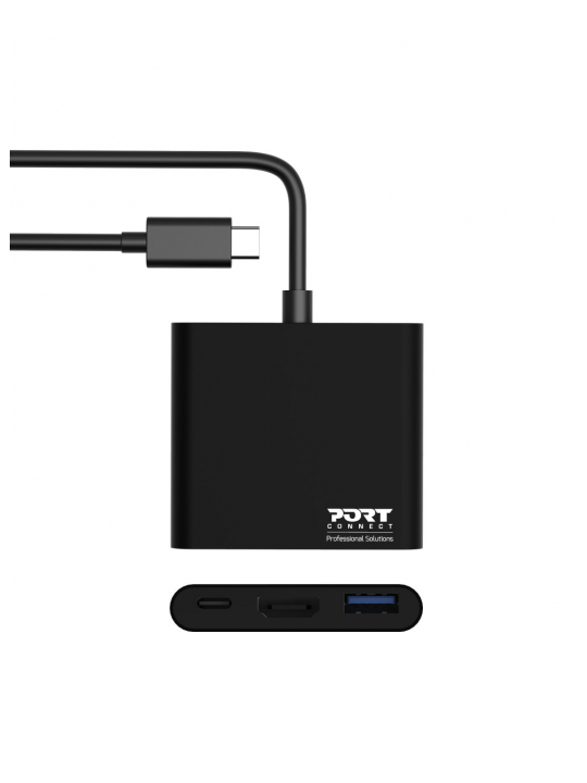 MINI DOCKING PORT  USB-C 1xHDMI 1xUSB3.0 PD 60W