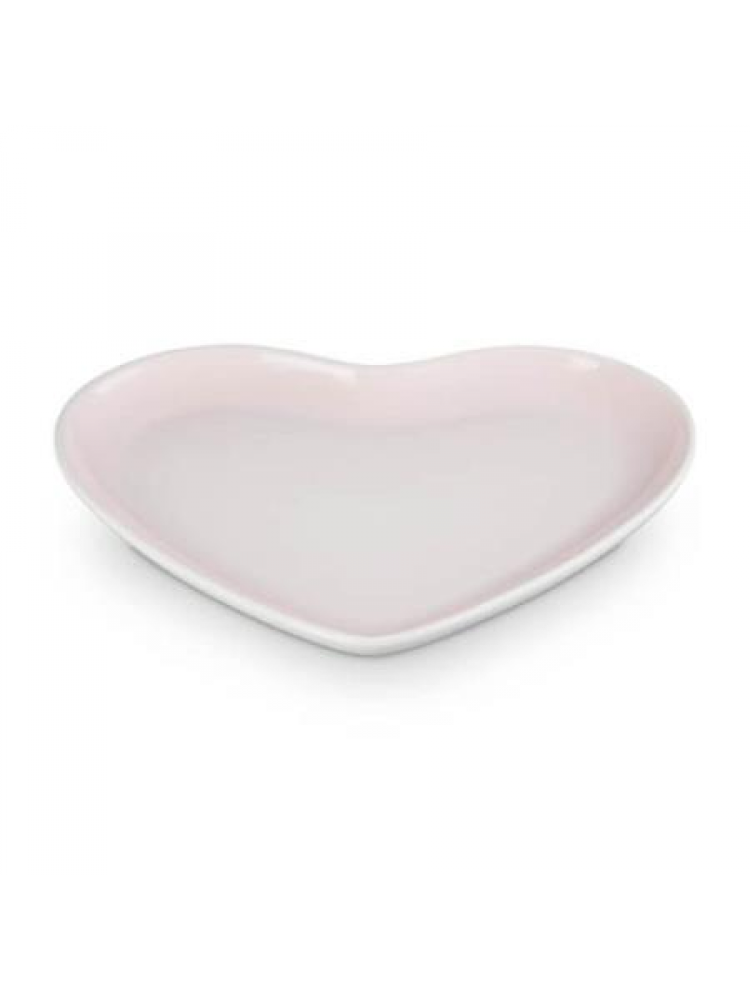 PRATO LE CREUSET CORAÇÃO 23CM SHELL PINK 80255237770099