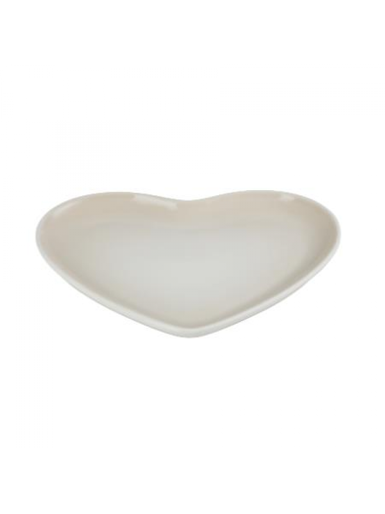 PRATO LE CREUSET CORAÇÃO 23CM MERENGUE 80255237160099