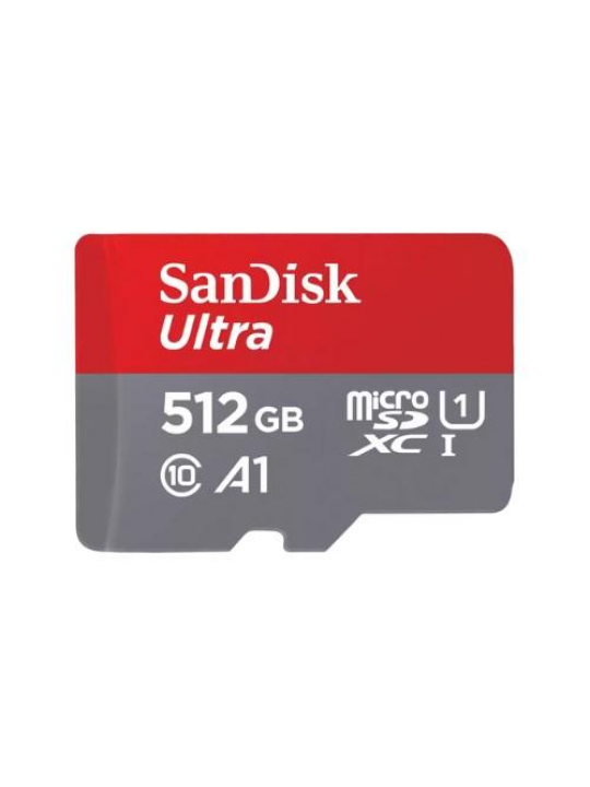 Cartão Memória SanDisk Ultra microSDXC 512GB-SD Adapter 150MB/s