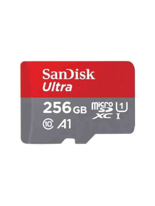 Cartão Memória SanDisk Ultra microSDXC 256GB-SD Adapter 150MB/s