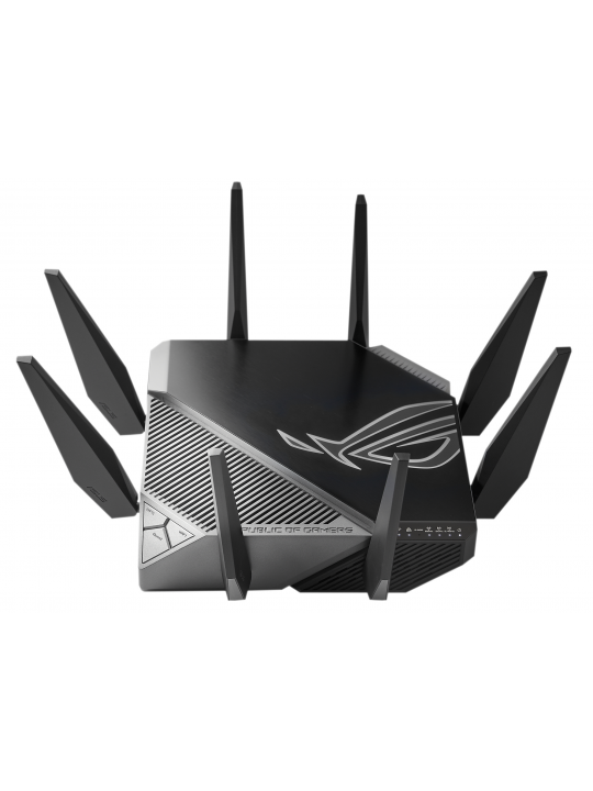 ROUTER ASUS GAMING ROG RAPTURE GT AXE11000 TRI-BAND, WIFI 6E, 2.4/5/6GHZ, AIMESH