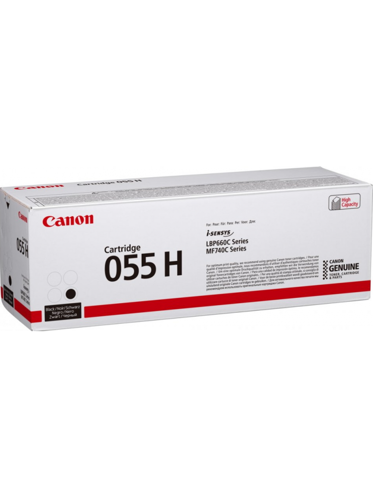 TONER CANON 055 PRETO ALTO RENDIMENTO - I-SENSYS LBP66X-MF74X