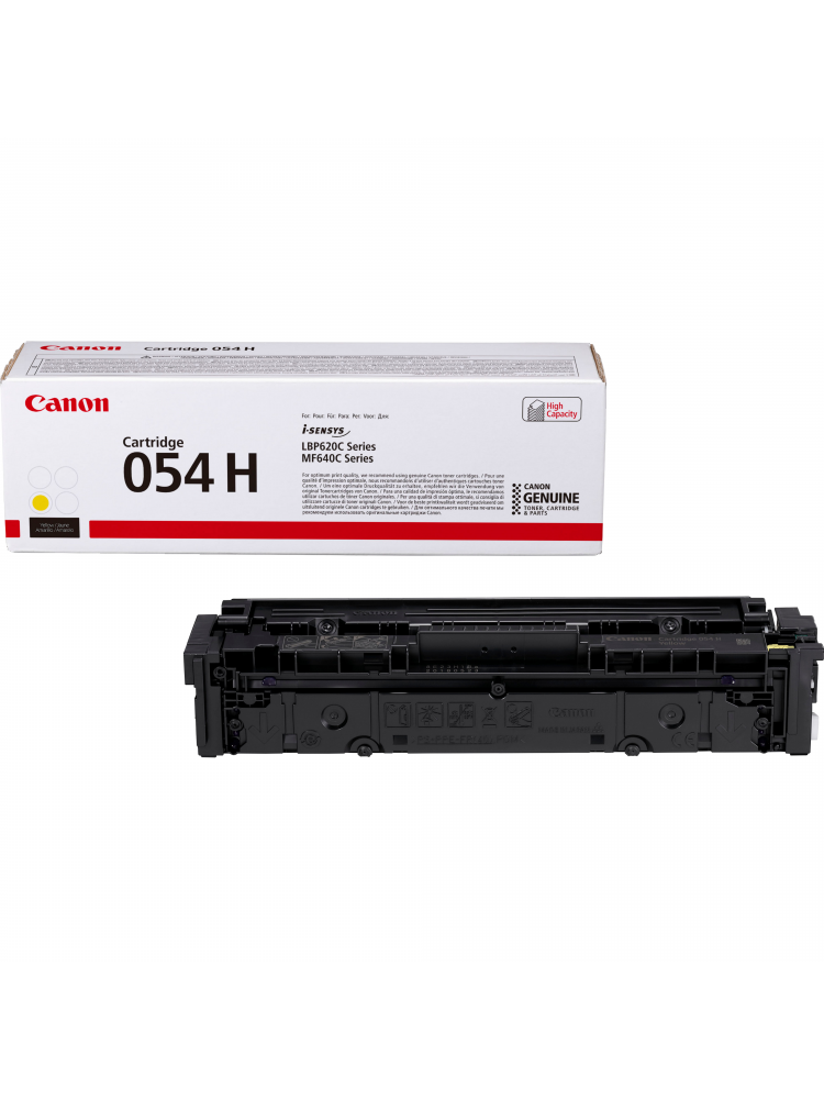 TONER CANON 054 AMARELO ALTO RENDIMENTO - I-SENSYS LBP62XC-M64XC