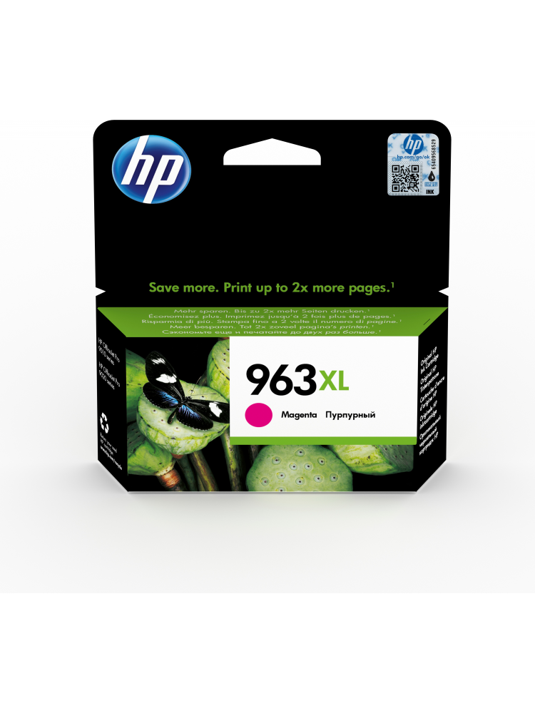 TINTEIRO HP 963XL HIGH YIELD MAGENTA INK