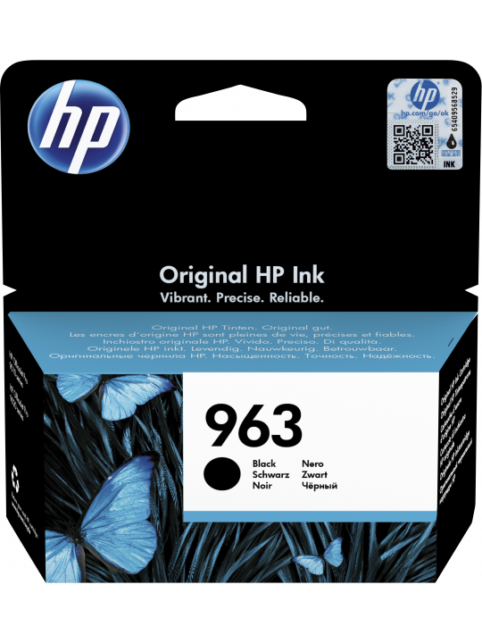 TINTEIRO HP 963 BLACK ORIGINAL INK CARTRIDGE