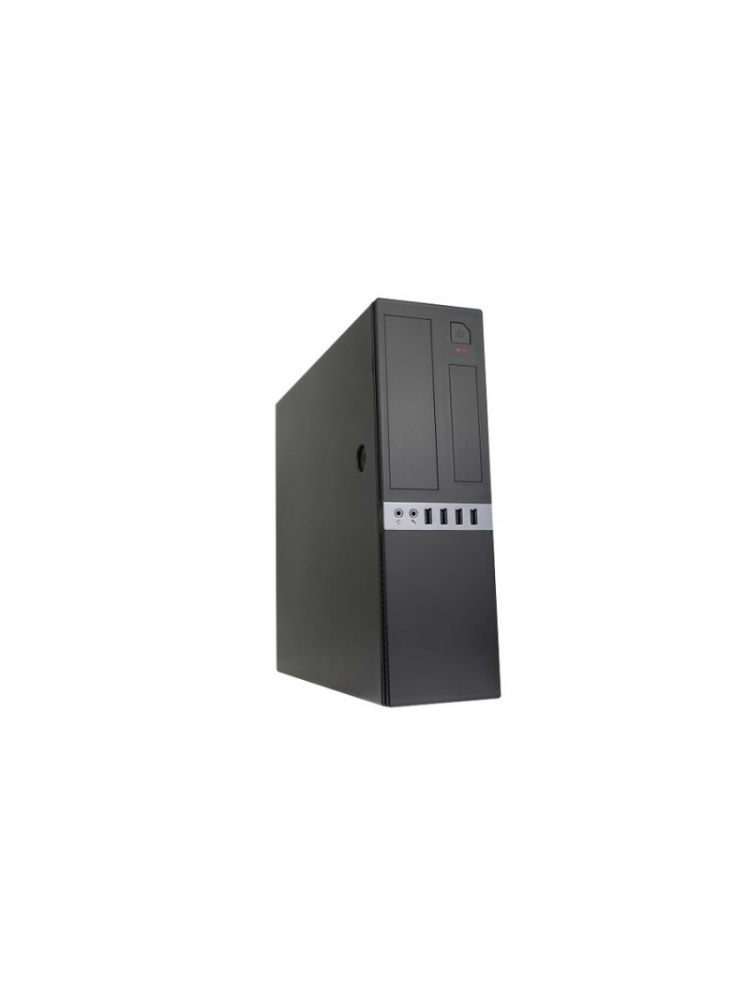 CAIXA COOLBOX SLIM T450S BLACK USB 3.0 MATX C FONTE 300W 80P BRONZE TFX