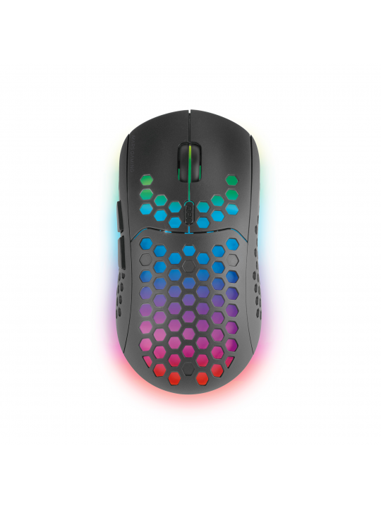 RATO MARS GAMING MMW3 WIRELESS MOUSE, 79G ULTRA-LIGH, RECHARGEABLE BATTERY, BLACK