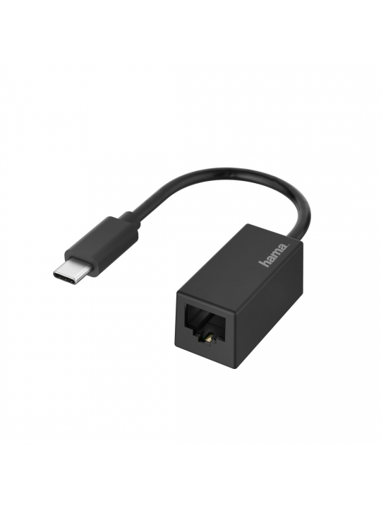 Adaptador de rede HAMA USB-C  - LAN-Ethernet, Gigabit Ethernet- 200322