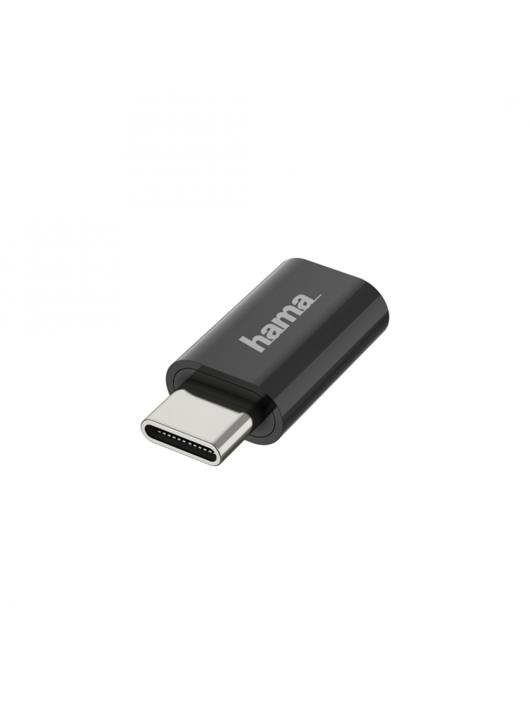 ADAPTADOR HAMA USB TYPE C - MICRO USB B, USB 2.0, 480 MBIT-S
