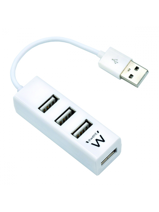 HUB EWENT USB2.0 4 PORT WHITE