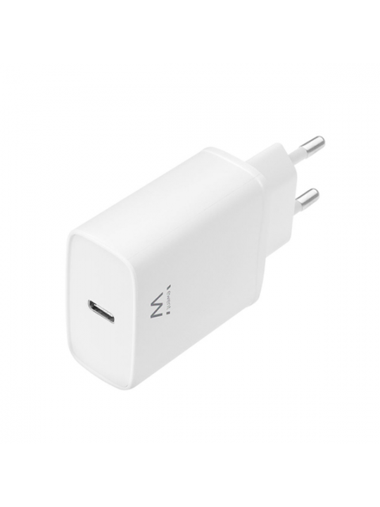 CARREGADOR EWENT USB-C SMART IC 20W POWER DELIVERY WHITE
