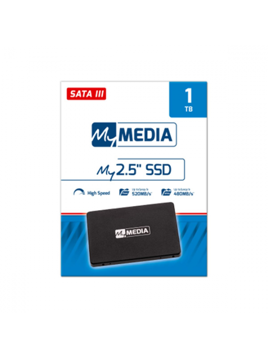 DISCO INTERNO MYMEDIA SSD 1TB SATA 3 (7MM HEIGHT) 2.5' 520 MB-SEG