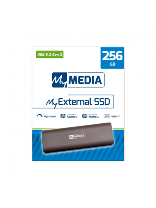 DISCO EXTERNO MYMEDIA SSD MY EXTERNAL 256GB USB-C