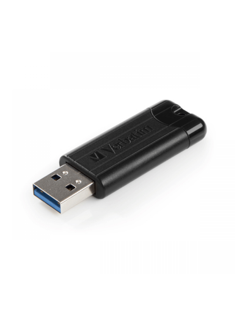 PEN VERBATIM 64GB PINSTRIPE USB 3.0 BLACK