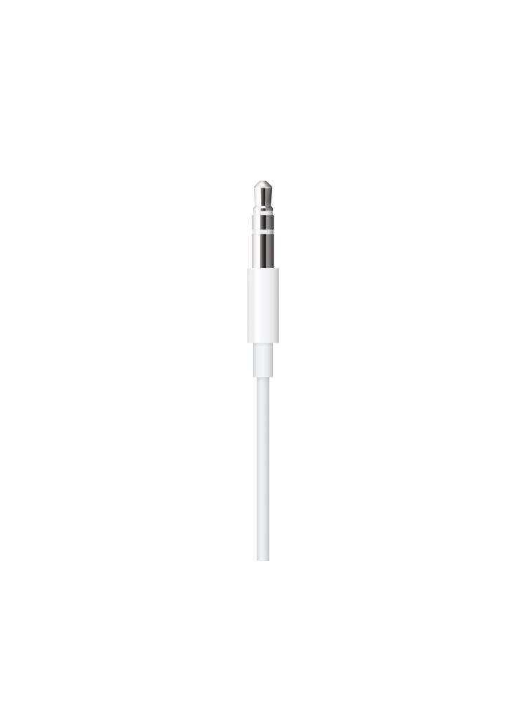 CABO APPLE LIGHTNING PARA ÁUDIO DE 3.5 MM (1.2 M) - BRANCO