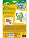 CONJUNTO DE 24 MARCADORES PONTA CÓNICA SUPER TIPS CRAYOLA