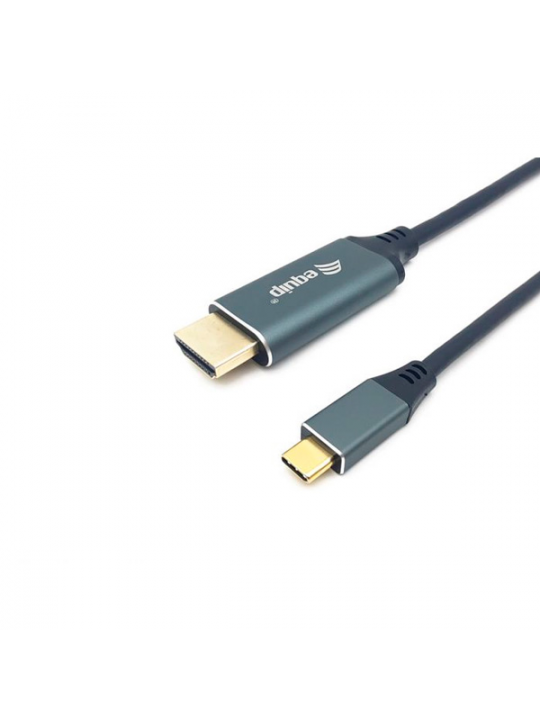 CABO EQUIP USB-C PARA HDMI: M-M: 1.0M: 4K-60HZ