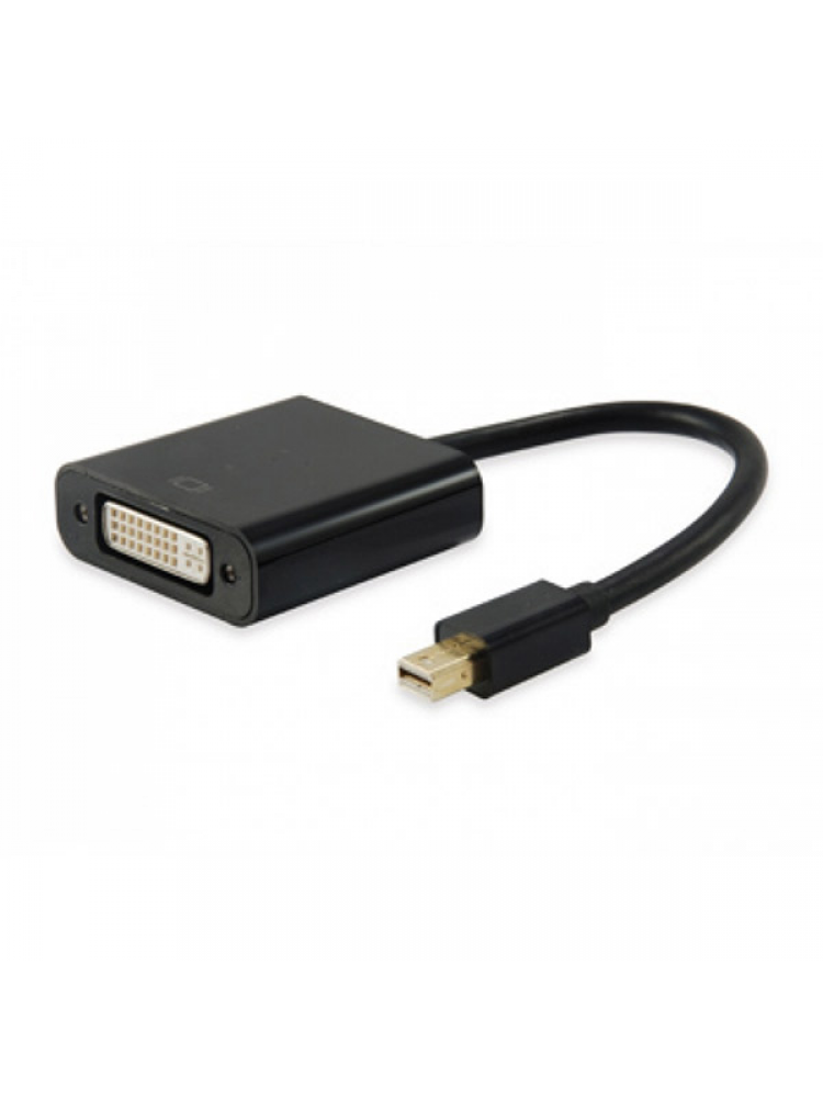 ADAPTADOR MINI EQUIP DISPLAYPORT MACHO PARA DVI FEMEA PRETO