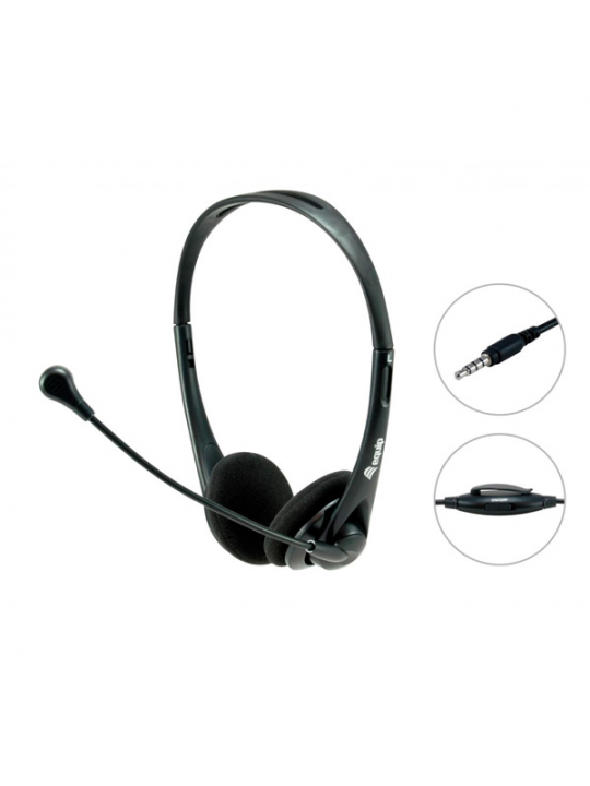 AURICULARES EQUIP STEREO COM MUTE